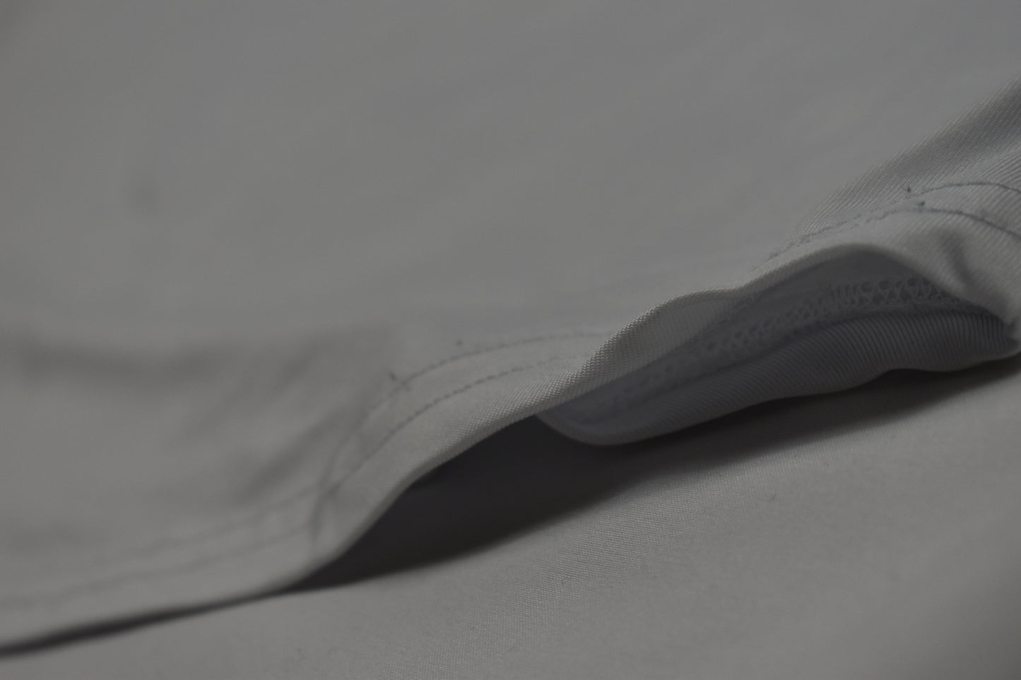 Men's White Compression Athletic Shirt