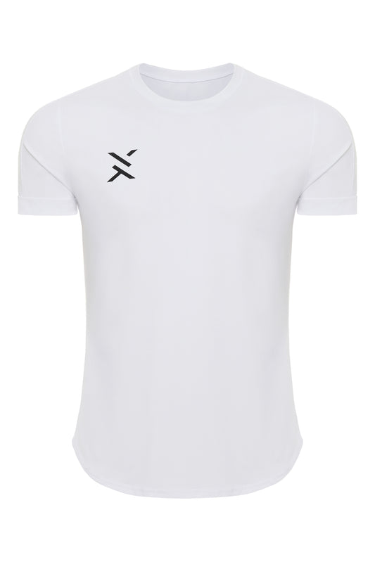 Men's White Compression Athletic Shirt