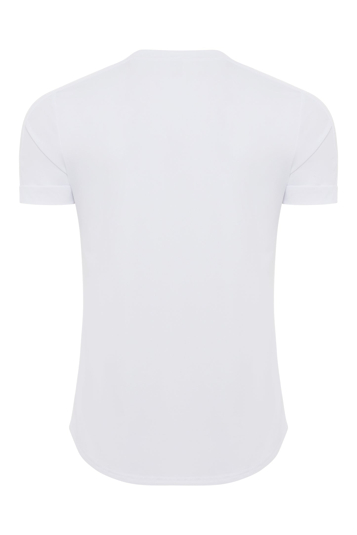 Men's White Compression Athletic Shirt