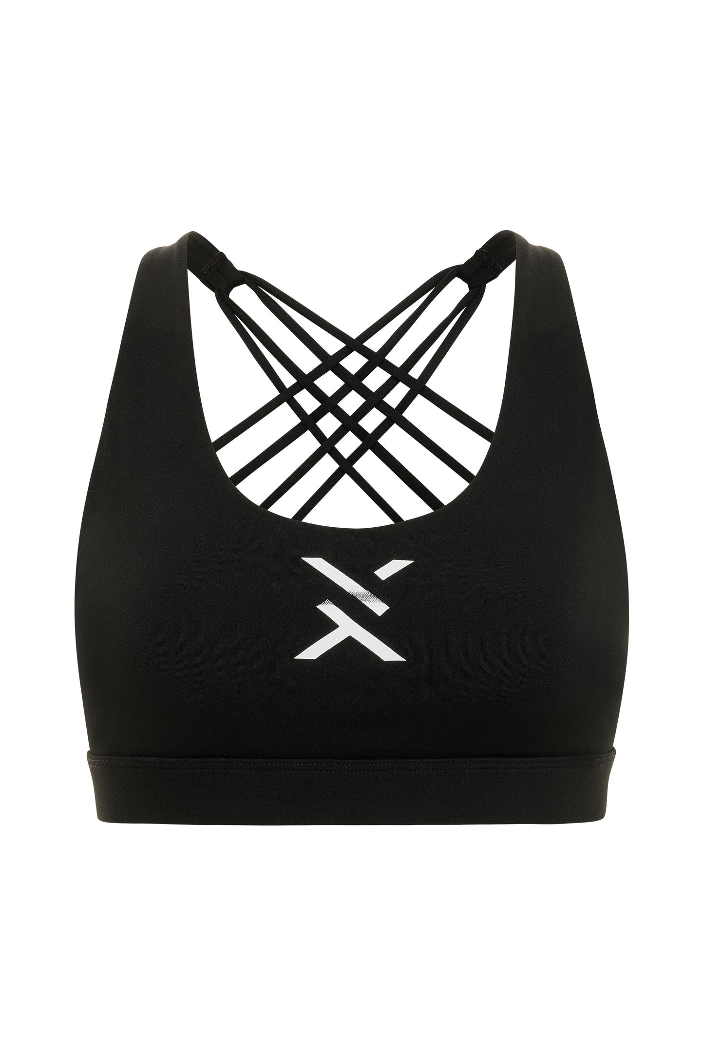 Black X Athletic Bra