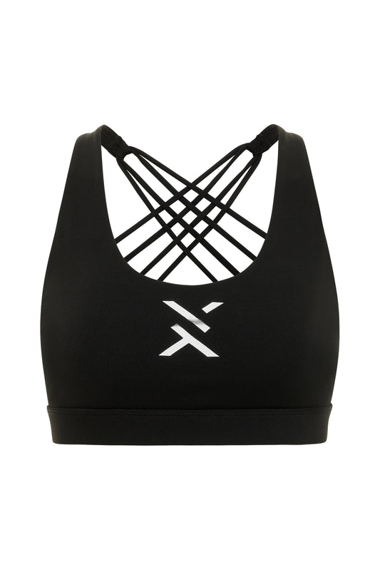 Black X Athletic Bra