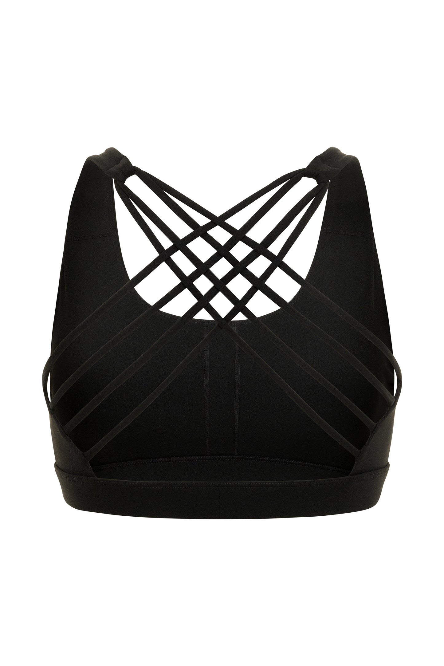 Black X Athletic Bra